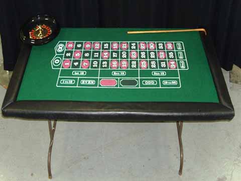 Roulette tables for rent